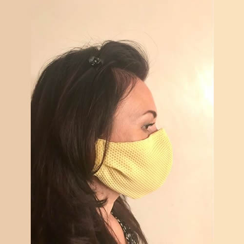 Passenger Face Mask Washable Yellow
